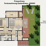 Friesenfranz Gartenfriese * Wangerooge